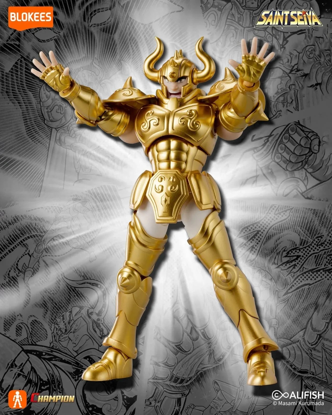 Blokees Saint Seiya Champion Class: 06 Aldebaran de Tauro 75007 Preventa