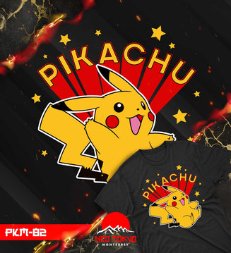 Playera Pokemon Pikachu PKM-82