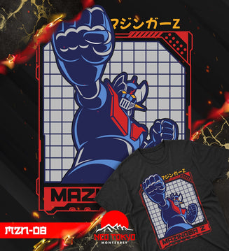 Playera Mazinger Z Mazinger Z MZN-08