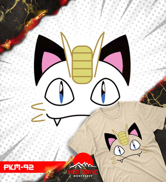 Playera Pokemon Meowth PKM-92