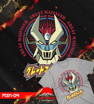 Playera Mazinger Z Great Mazinger MZN-09