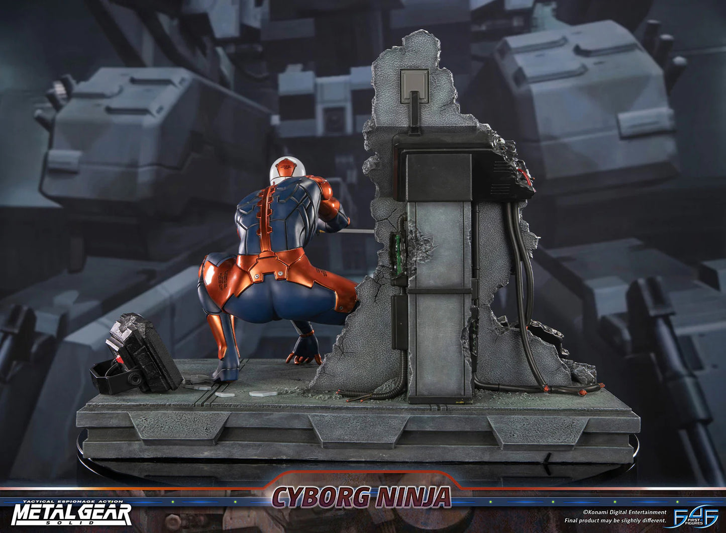 First 4 Figures: Metal Gear Solid - Cyborg Ninja Gray Fox 16 Pulgadas Preventa