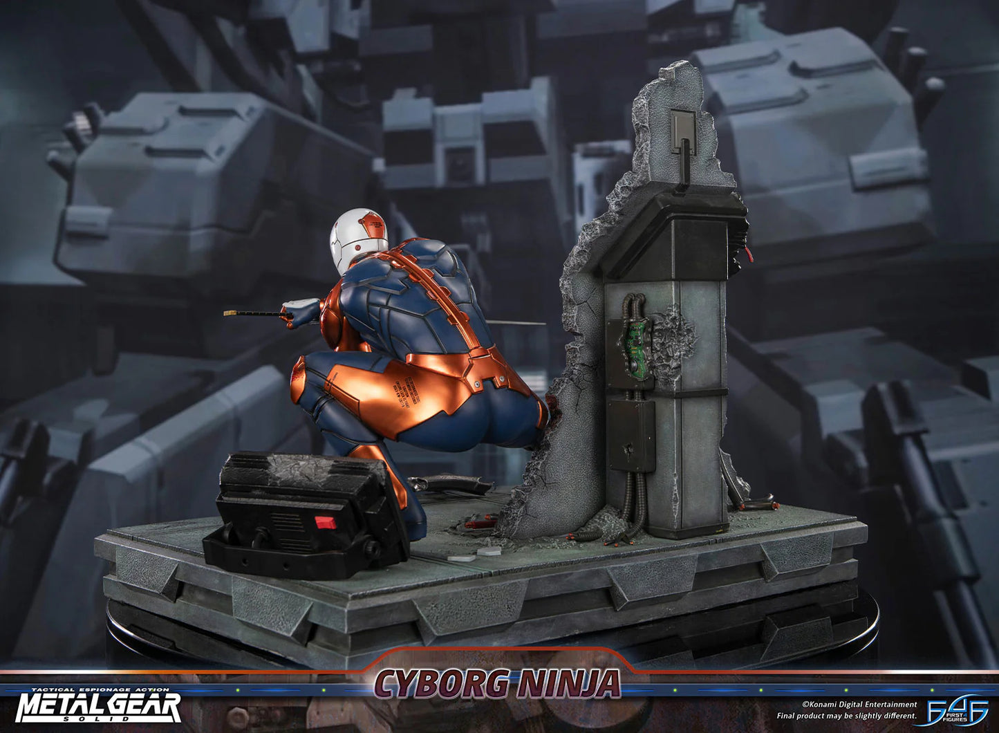 First 4 Figures: Metal Gear Solid - Cyborg Ninja Gray Fox 16 Pulgadas Preventa