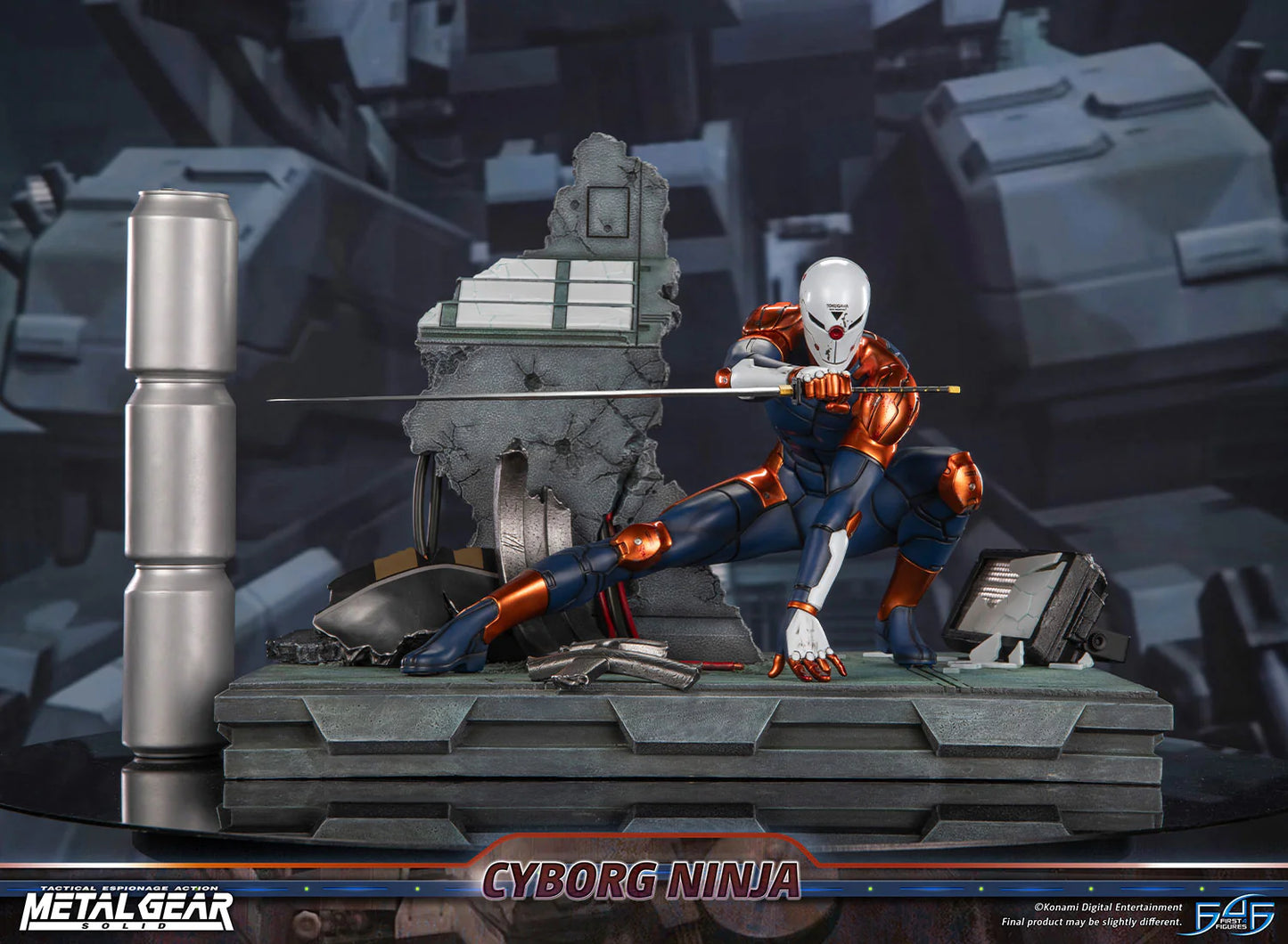 First 4 Figures: Metal Gear Solid - Cyborg Ninja Gray Fox 16 Pulgadas Preventa
