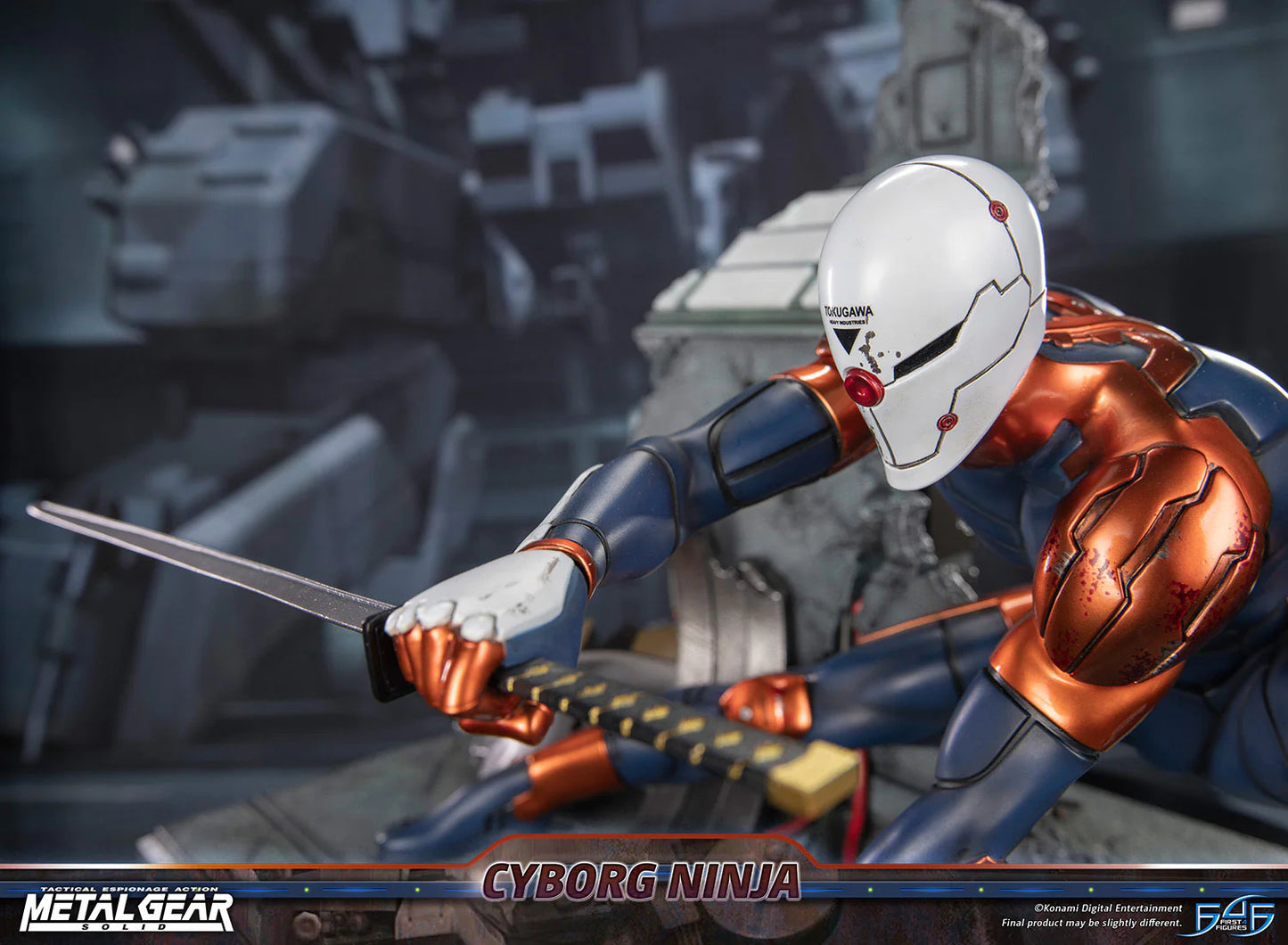 First 4 Figures: Metal Gear Solid - Cyborg Ninja Gray Fox 16 Pulgadas Preventa