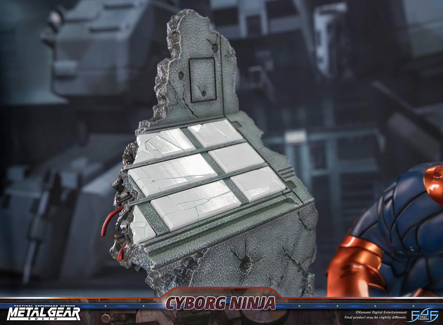 First 4 Figures: Metal Gear Solid - Cyborg Ninja Gray Fox 16 Pulgadas Preventa