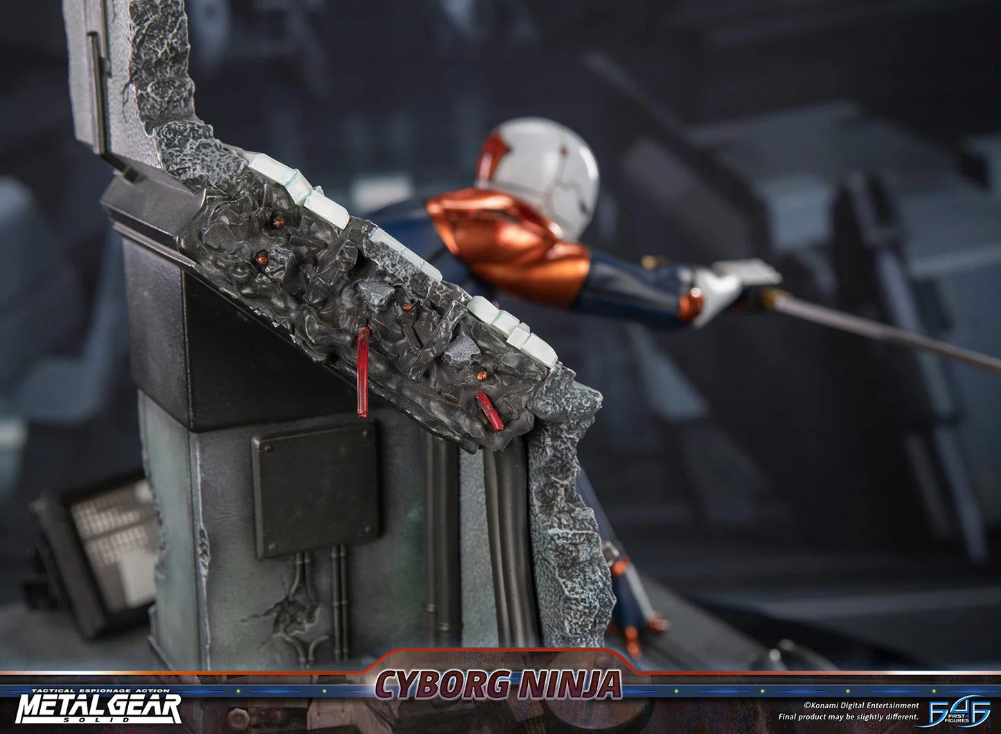 First 4 Figures: Metal Gear Solid - Cyborg Ninja Gray Fox 16 Pulgadas Preventa