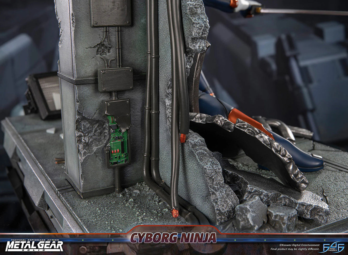First 4 Figures: Metal Gear Solid - Cyborg Ninja Gray Fox 16 Pulgadas Preventa
