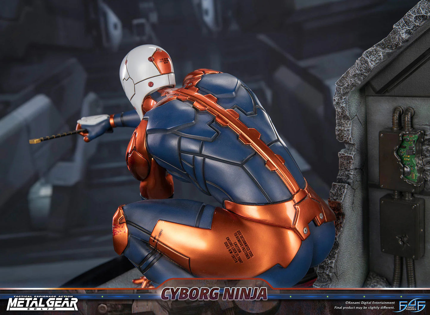 First 4 Figures: Metal Gear Solid - Cyborg Ninja Gray Fox 16 Pulgadas Preventa
