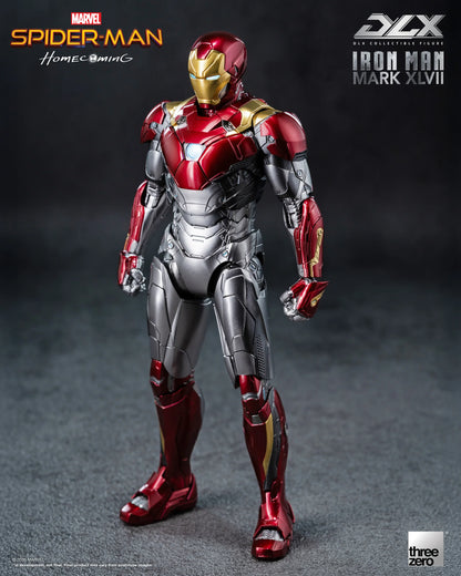 Threezero Dlx Series: Marvel Spider-Man De Regreso A Casa - Iron Man Mark 47 Preventa