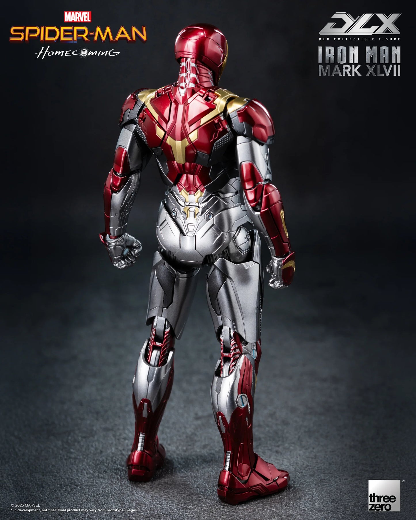 Threezero Dlx Series: Marvel Spider-Man De Regreso A Casa - Iron Man Mark 47 Preventa