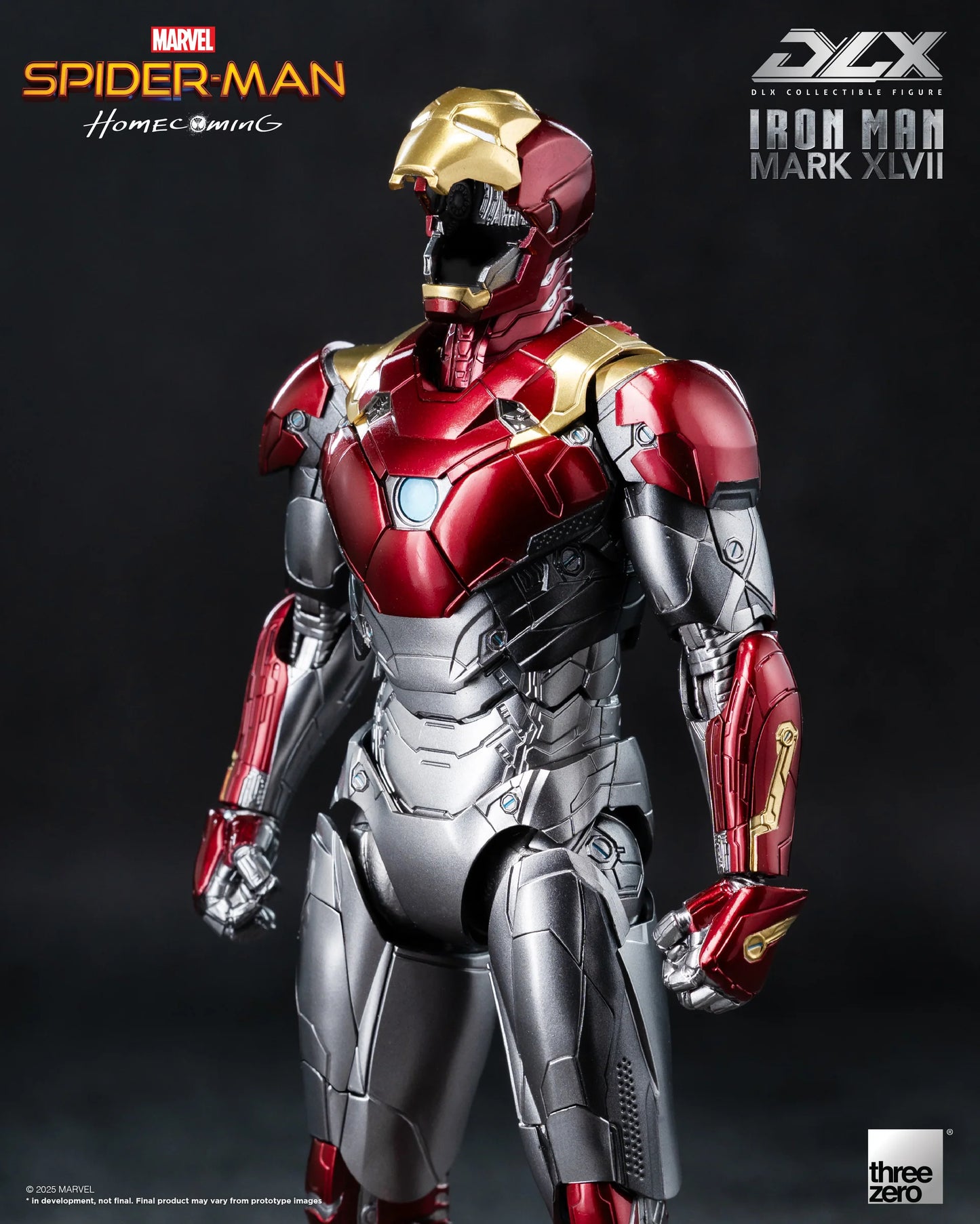Threezero Dlx Series: Marvel Spider-Man De Regreso A Casa - Iron Man Mark 47 Preventa