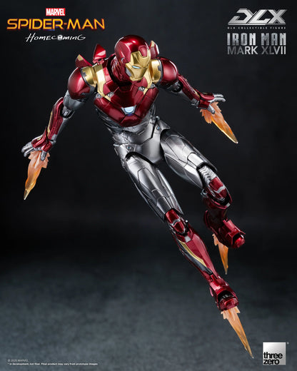Threezero Dlx Series: Marvel Spider-Man De Regreso A Casa - Iron Man Mark 47 Preventa
