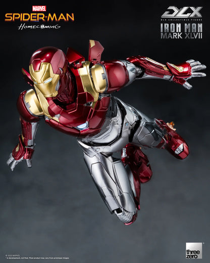 Threezero Dlx Series: Marvel Spider-Man De Regreso A Casa - Iron Man Mark 47 Preventa