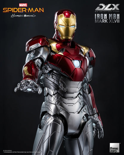 Threezero Dlx Series: Marvel Spider-Man De Regreso A Casa - Iron Man Mark 47 Preventa