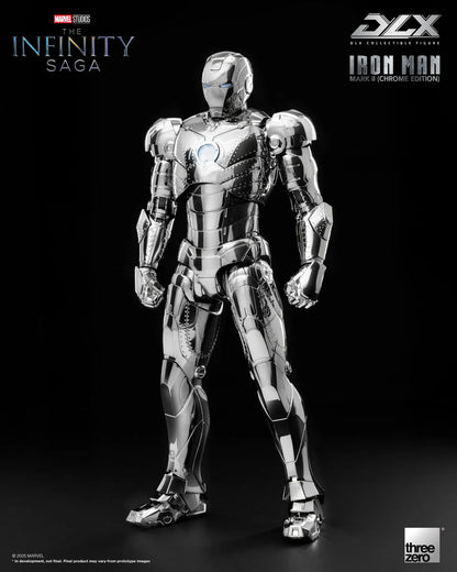Threezero Dlx Series: Marvel The Infinity Saga - Iron Man Mark 2 Chrome Edition Preventa