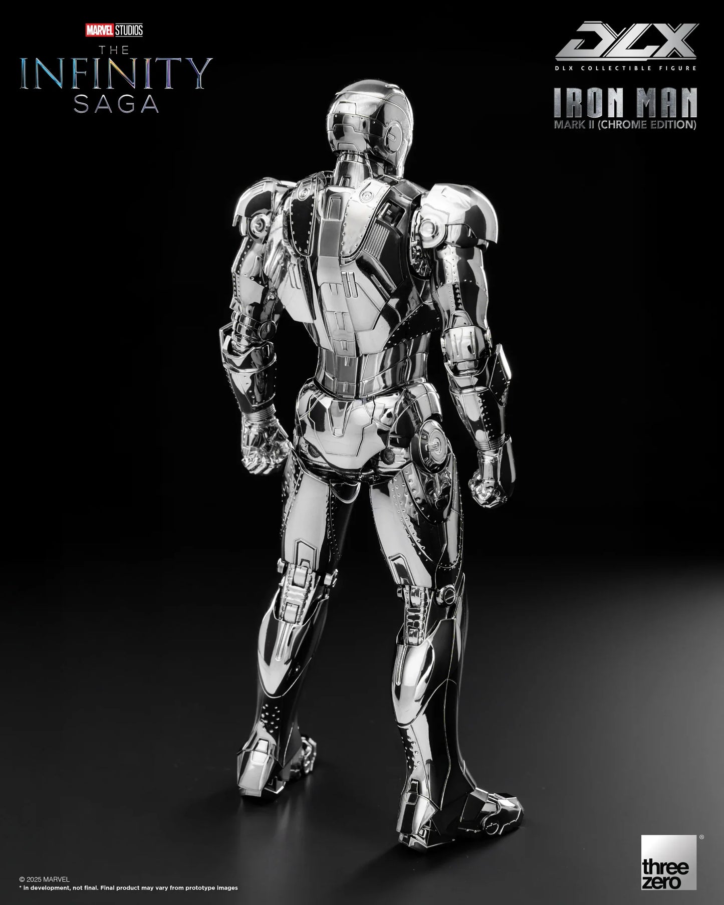 Threezero Dlx Series: Marvel The Infinity Saga - Iron Man Mark 2 Chrome Edition Preventa