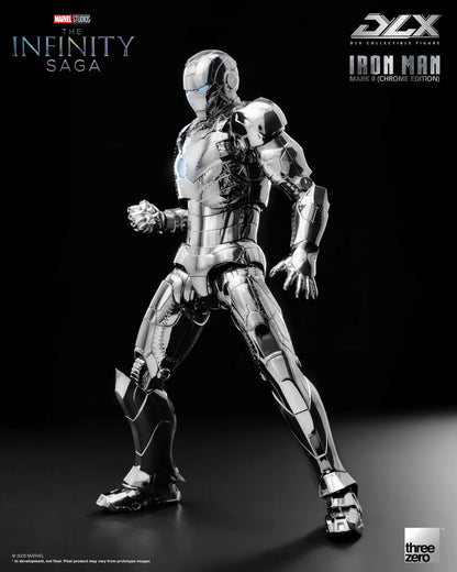 Threezero Dlx Series: Marvel The Infinity Saga - Iron Man Mark 2 Chrome Edition Preventa