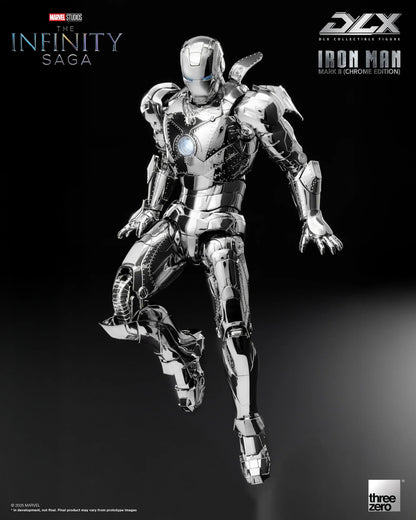Threezero Dlx Series: Marvel The Infinity Saga - Iron Man Mark 2 Chrome Edition Preventa