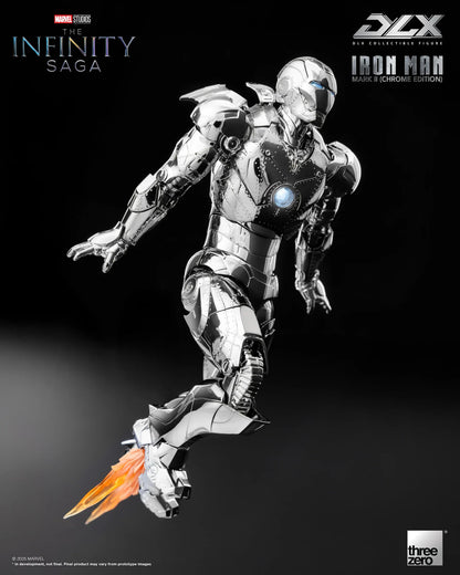 Threezero Dlx Series: Marvel The Infinity Saga - Iron Man Mark 2 Chrome Edition Preventa