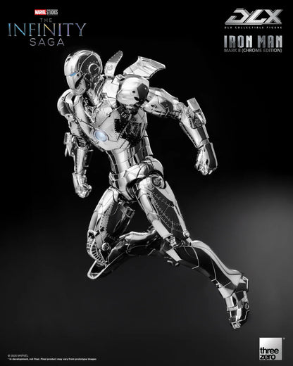 Threezero Dlx Series: Marvel The Infinity Saga - Iron Man Mark 2 Chrome Edition Preventa