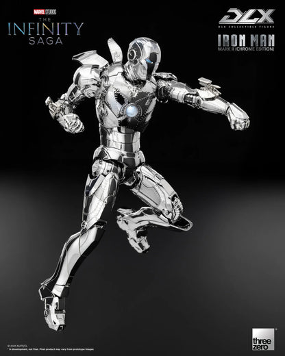 Threezero Dlx Series: Marvel The Infinity Saga - Iron Man Mark 2 Chrome Edition Preventa