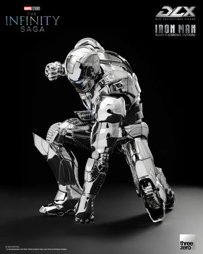 Threezero Dlx Series: Marvel The Infinity Saga - Iron Man Mark 2 Chrome Edition Preventa