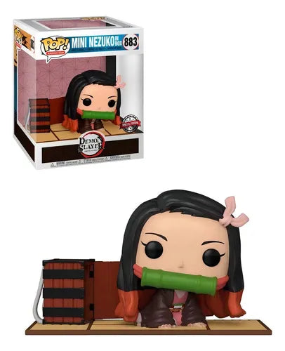 Funko Pop Deluxe: Demon Slayer - Mini Nezuko en su caja Exclusivo