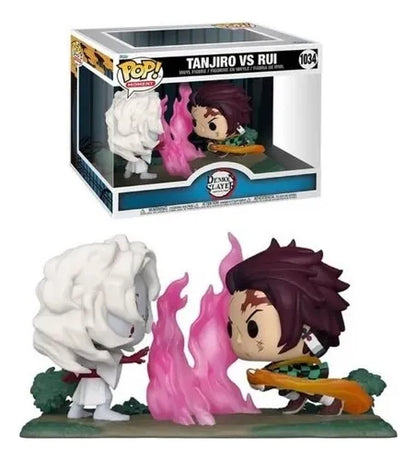 Funko Pop Moment: Kimetsu no Yaiba Demon Slayer - Tanjiro vs Rui