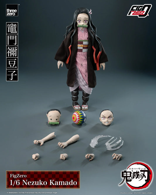 Threezero Figzero: Demon Slayer - Nezuko Kamado Escala 1/6 Preventa