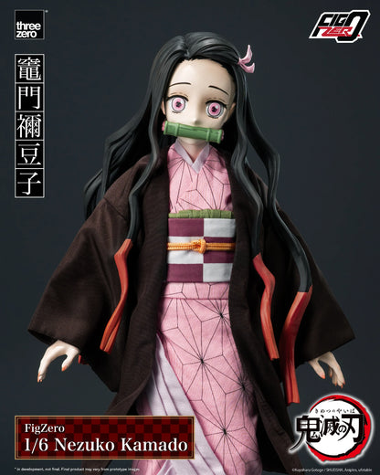 Threezero Figzero: Demon Slayer - Nezuko Kamado Escala 1/6 Preventa