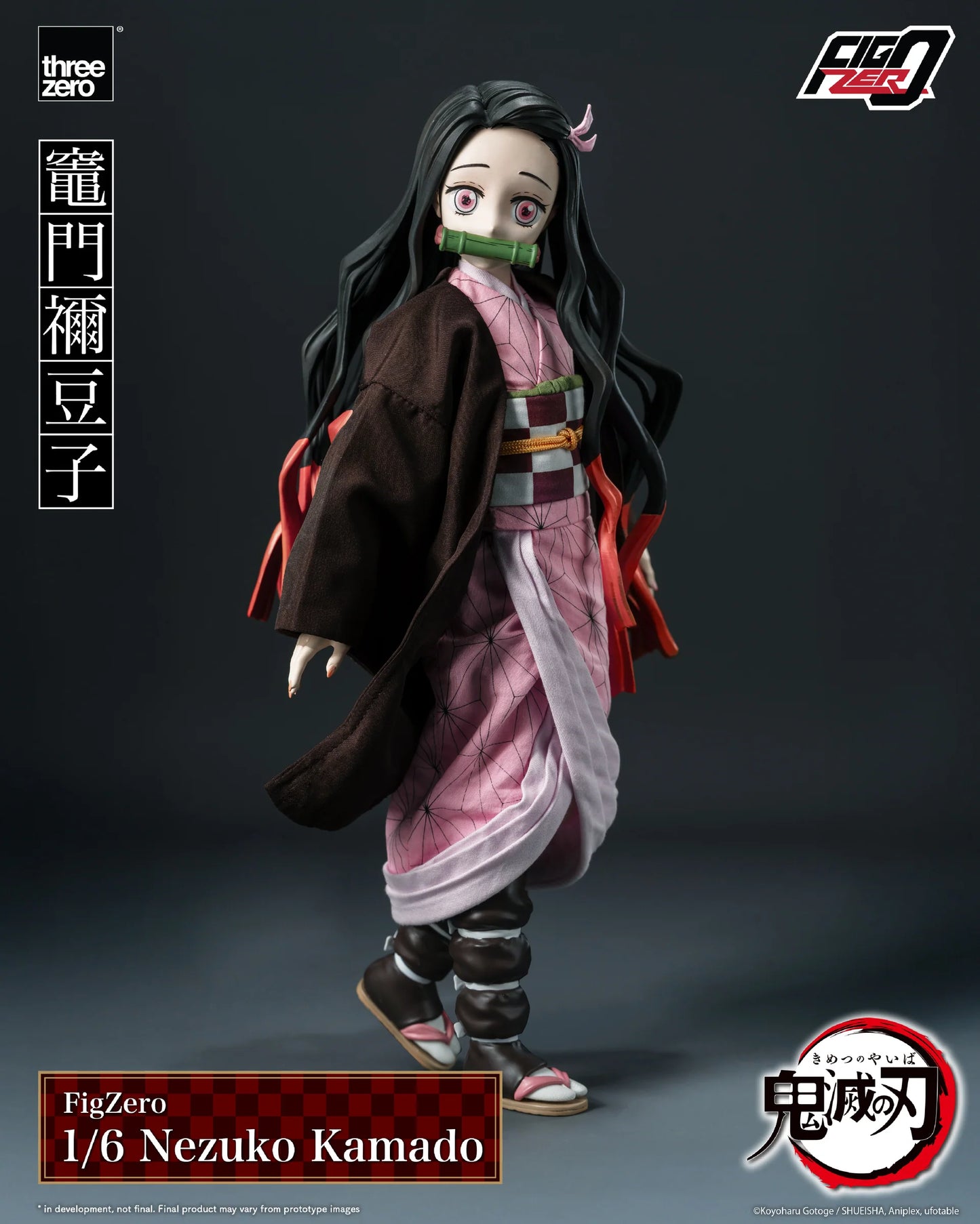 Threezero Figzero: Demon Slayer - Nezuko Kamado Escala 1/6 Preventa