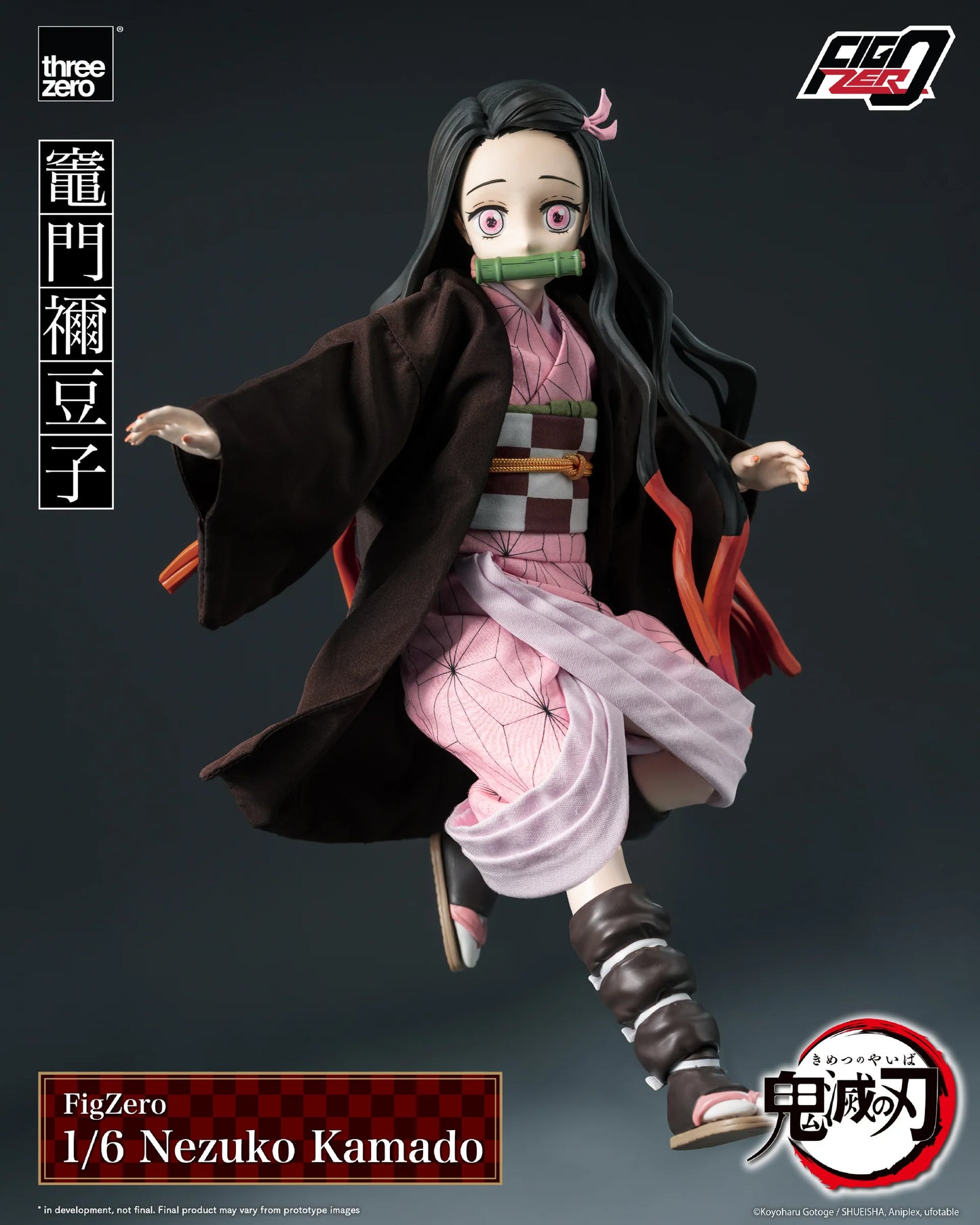 Threezero Figzero: Demon Slayer - Nezuko Kamado Escala 1/6 Preventa