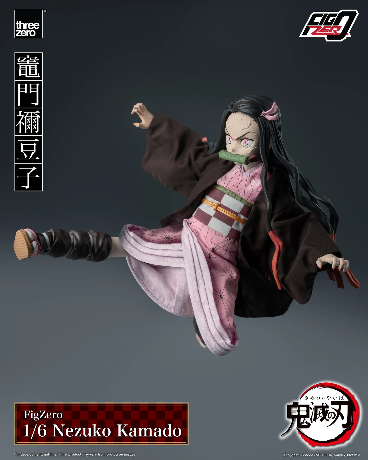 Threezero Figzero: Demon Slayer - Nezuko Kamado Escala 1/6 Preventa