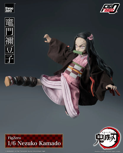 Threezero Figzero: Demon Slayer - Nezuko Kamado Escala 1/6 Preventa