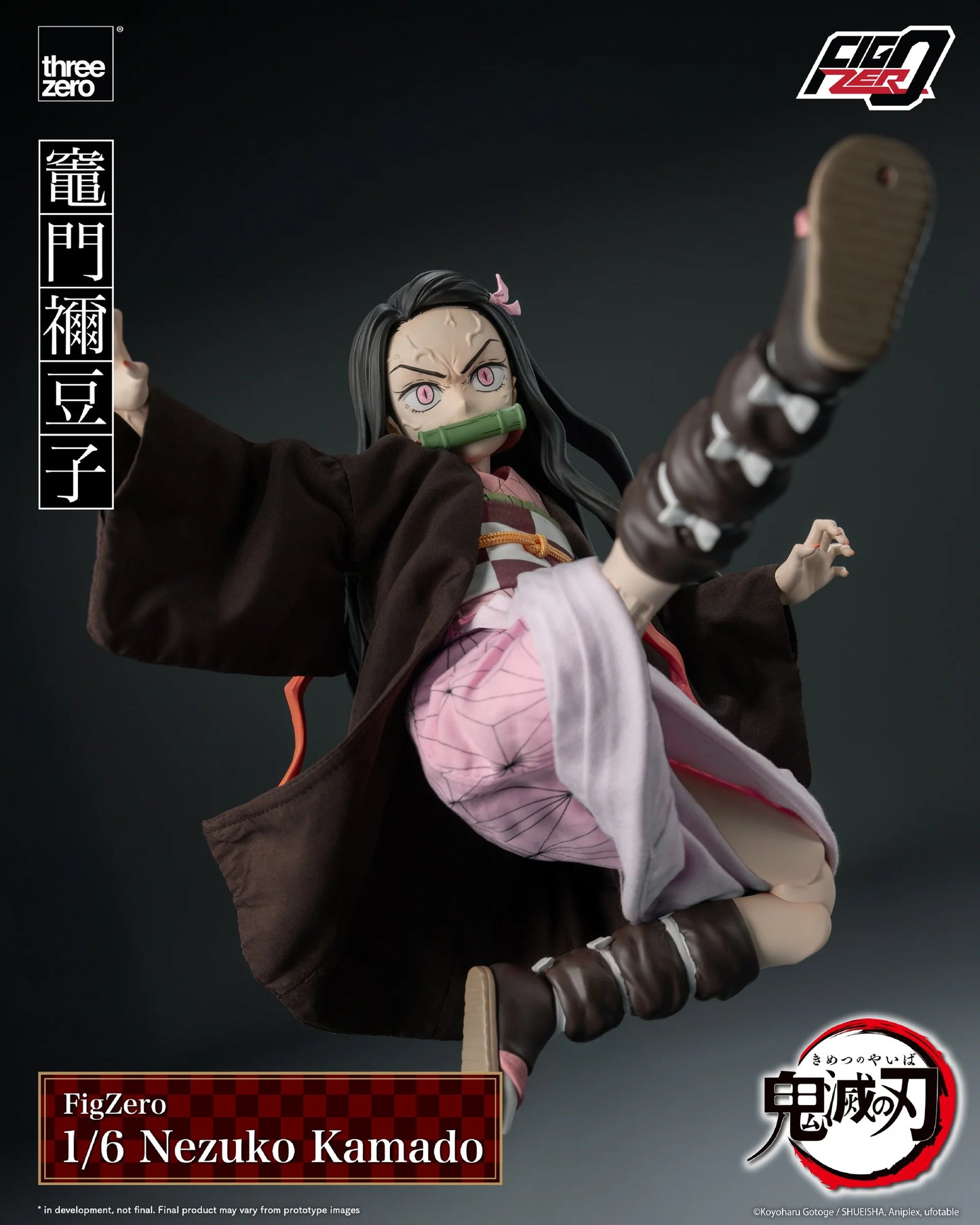 Threezero Figzero: Demon Slayer - Nezuko Kamado Escala 1/6 Preventa