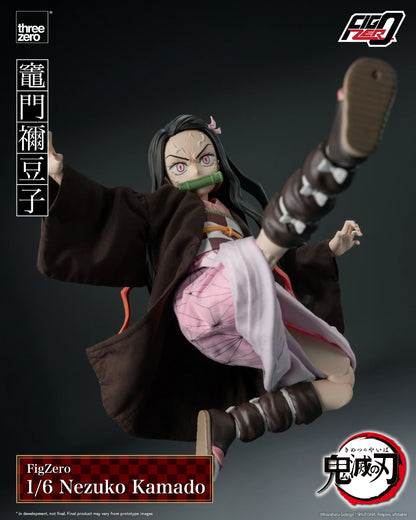 Threezero Figzero: Demon Slayer - Nezuko Kamado Escala 1/6 Preventa