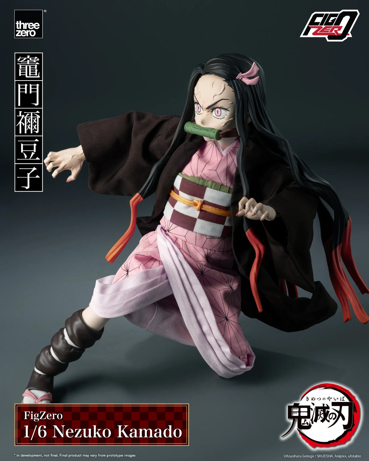 Threezero Figzero: Demon Slayer - Nezuko Kamado Escala 1/6 Preventa