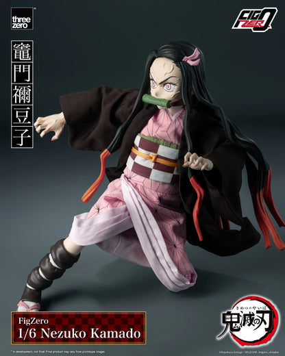 Threezero Figzero: Demon Slayer - Nezuko Kamado Escala 1/6 Preventa