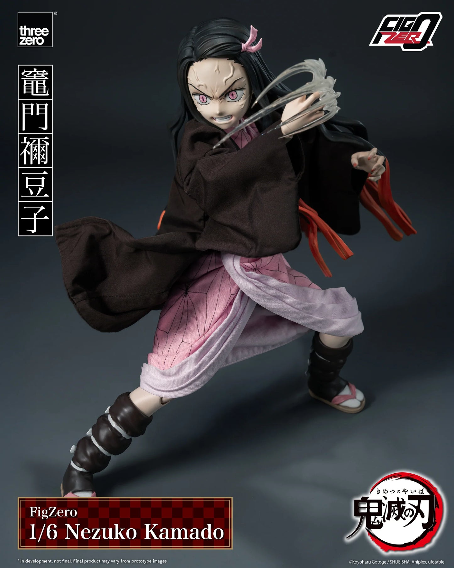 Threezero Figzero: Demon Slayer - Nezuko Kamado Escala 1/6 Preventa