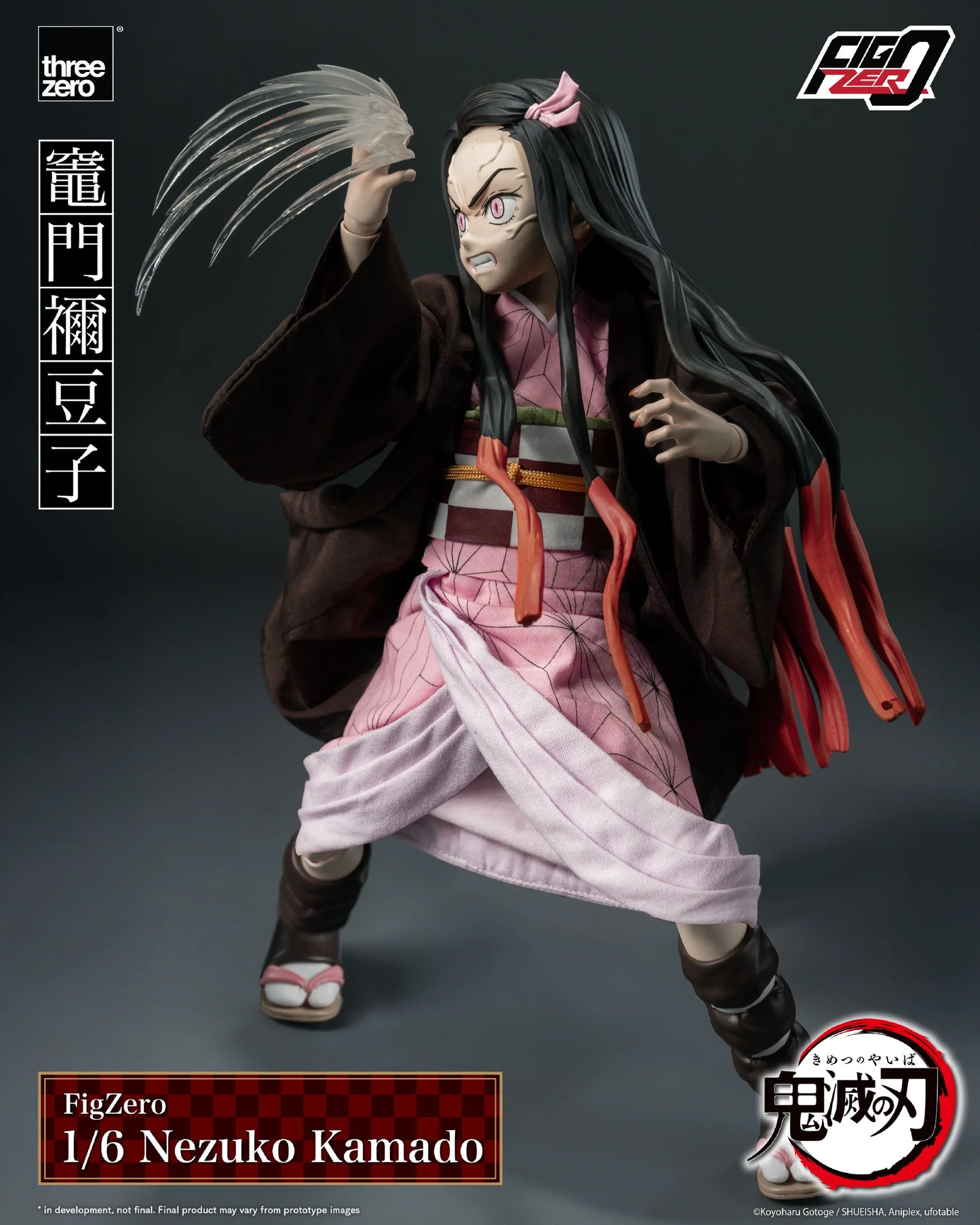 Threezero Figzero: Demon Slayer - Nezuko Kamado Escala 1/6 Preventa