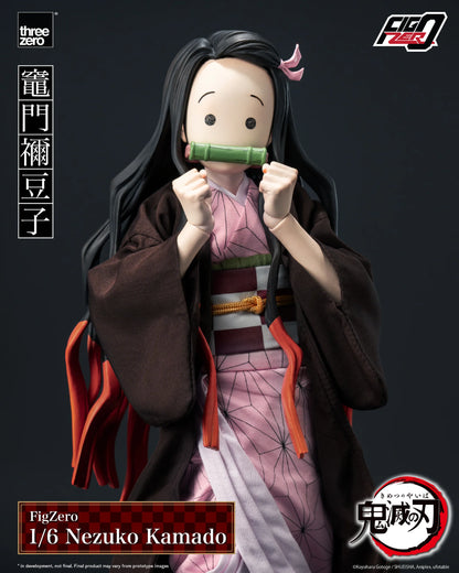 Threezero Figzero: Demon Slayer - Nezuko Kamado Escala 1/6 Preventa