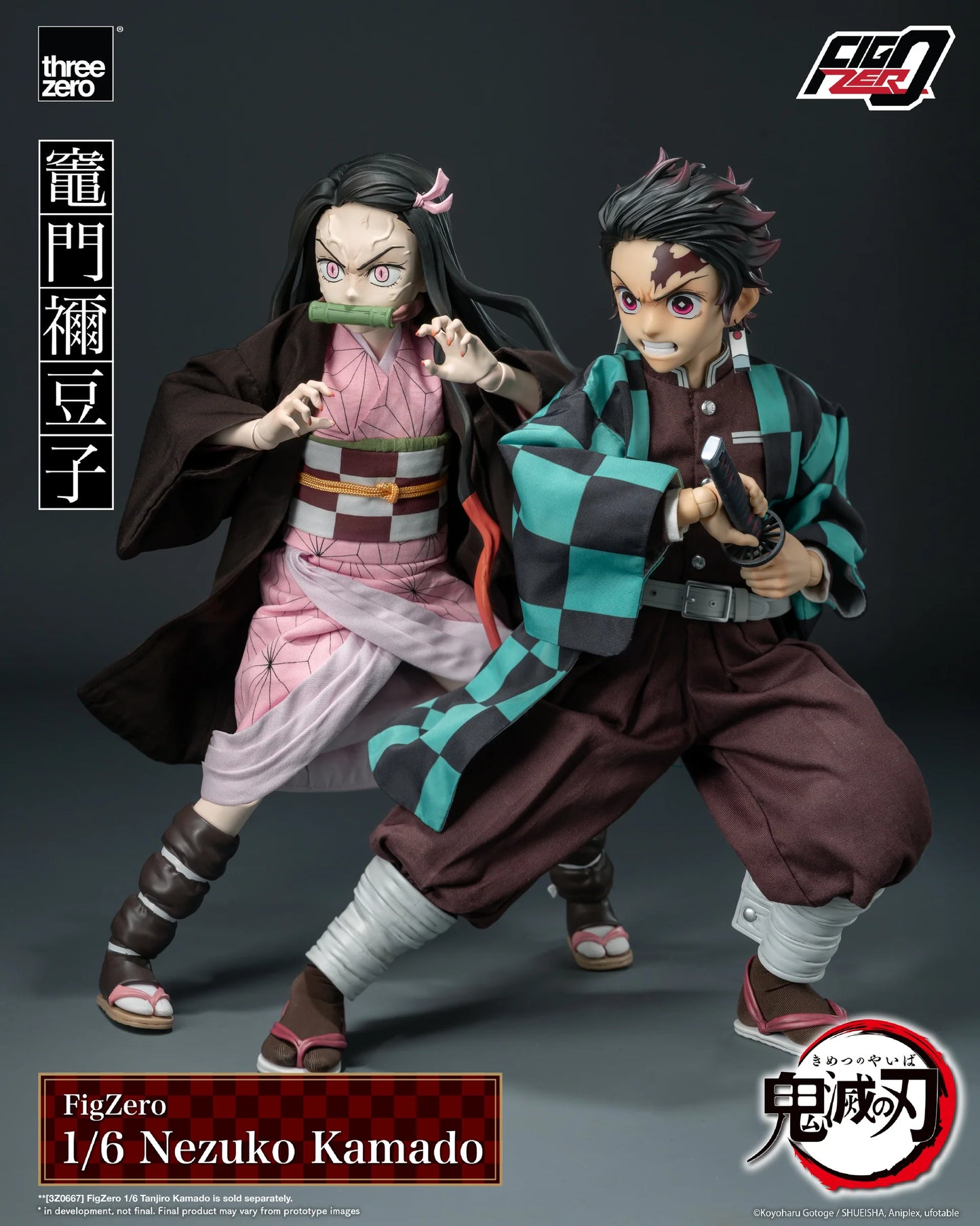 Threezero Figzero: Demon Slayer - Nezuko Kamado Escala 1/6 Preventa