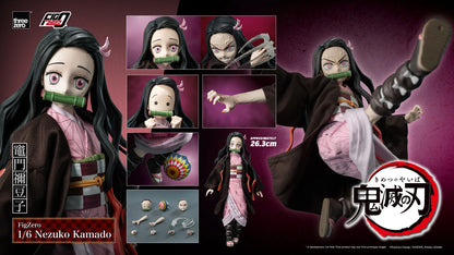 Threezero Figzero: Demon Slayer - Nezuko Kamado Escala 1/6 Preventa