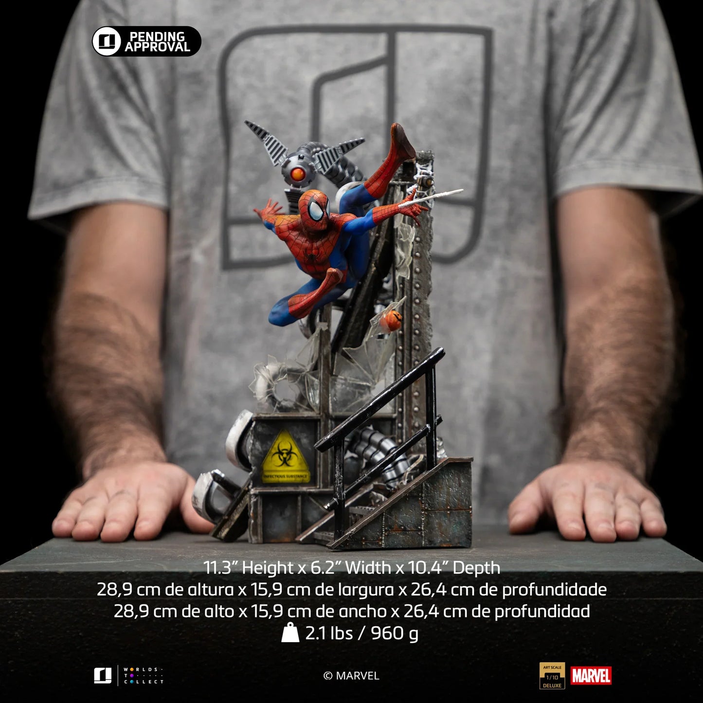 IRON Studios: Marvel Comics - Spider-Man Special Edition Escala De Arte 1/10 Preventa