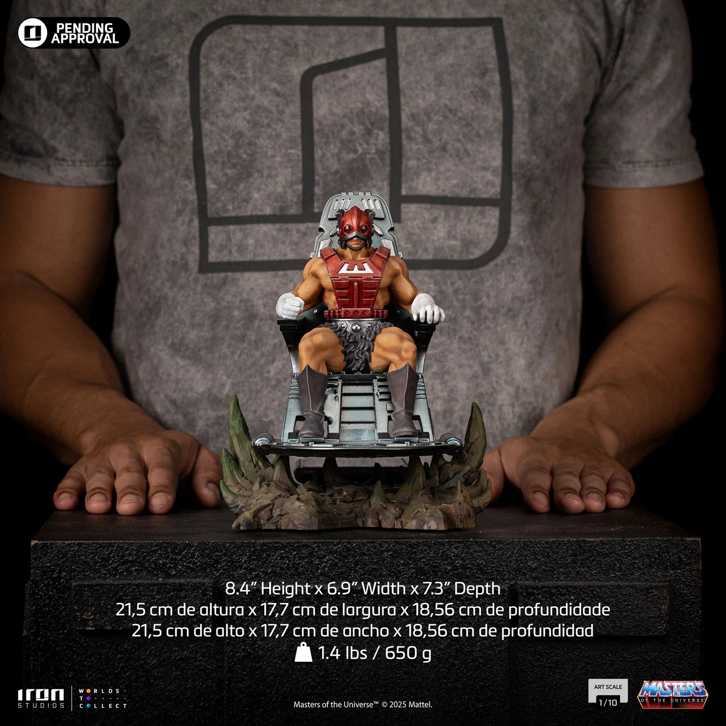 IRON Studios: Masters Of The Universe - Zodac Escala de Arte 1/10 Preventa