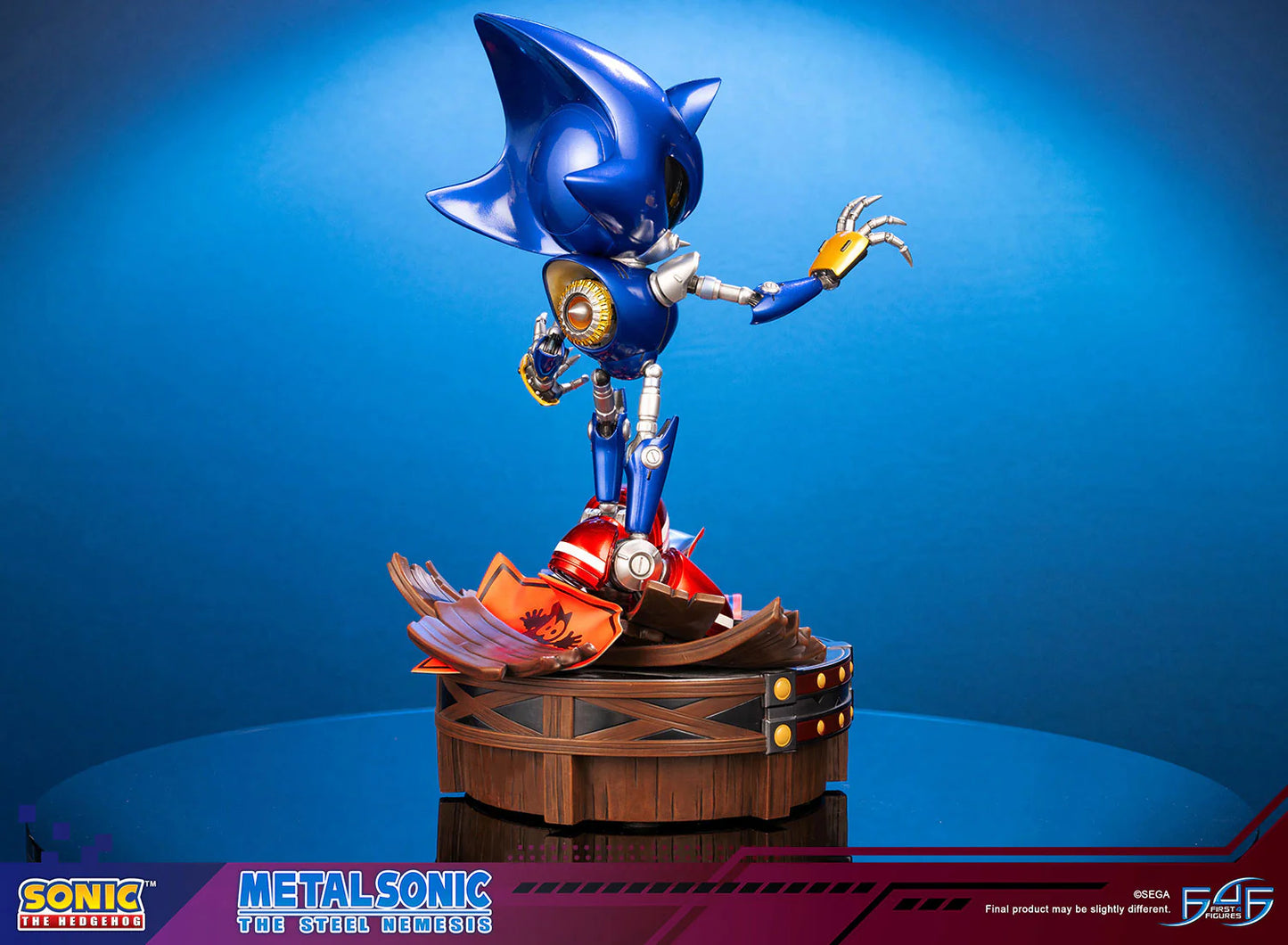 First 4 Figures: Sonic The Hedgehog - Metal Sonic 14.7 Pulgadas Preventa