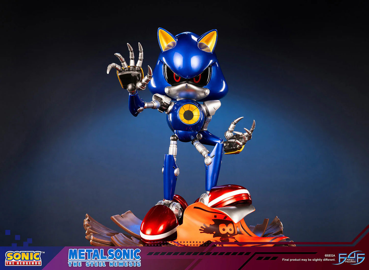 First 4 Figures: Sonic The Hedgehog - Metal Sonic 14.7 Pulgadas Preventa