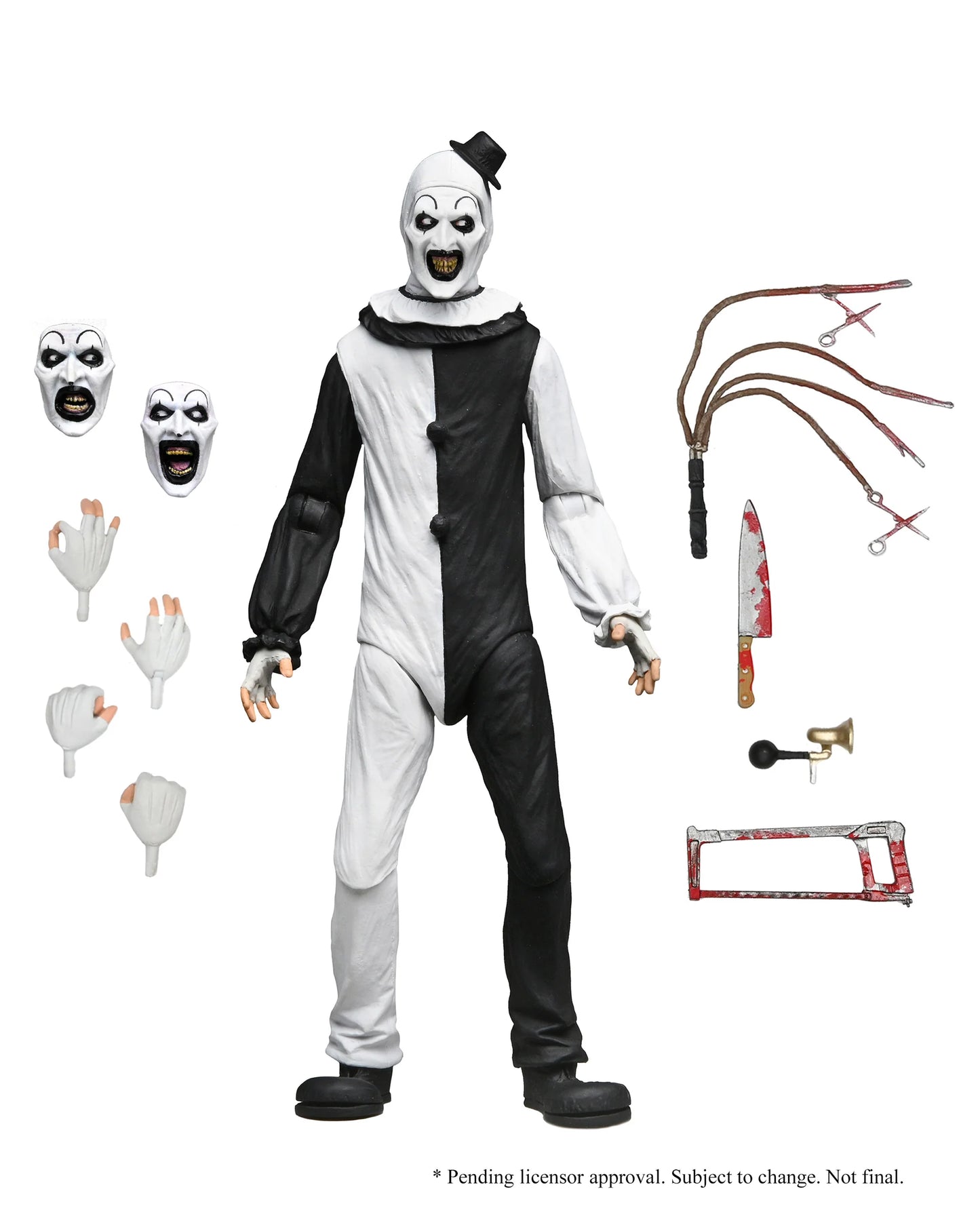 NECA Figura de Accion: Terrifier - Art the Clown Escala 1/4 Preventa