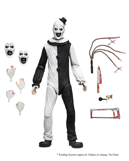 NECA Figura de Accion: Terrifier - Art the Clown Escala 1/4 Preventa